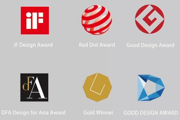 Importantes premios internacionales al diseño